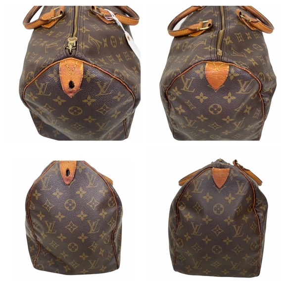 Louis Vuitton satchel bag speedy 40 Brown monogram - Picture 11 of 11